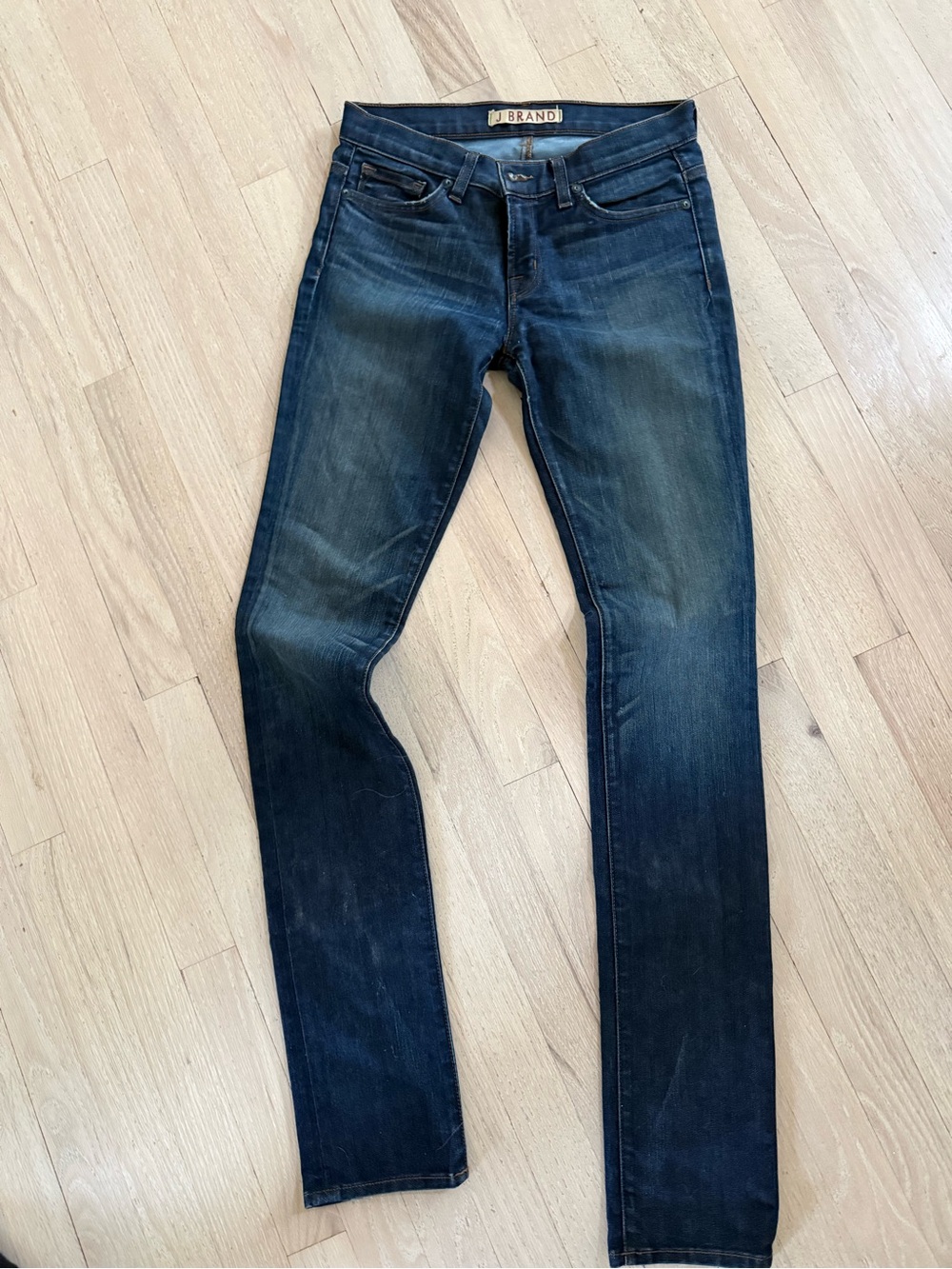 J Brand Dark Indigo Slim Jeans